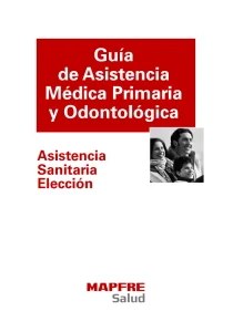 Cuadro médico Mapfre Asistencia Sanitaria Elección Primaria y Odontología Álava