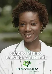 Cuadro médico Previsora General 2022