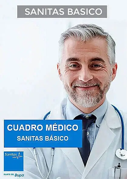 Cuadro médico Sanitas Básico Lleida